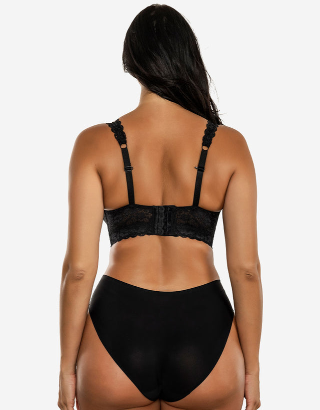 Parfait Adriana Lace Bralette Black