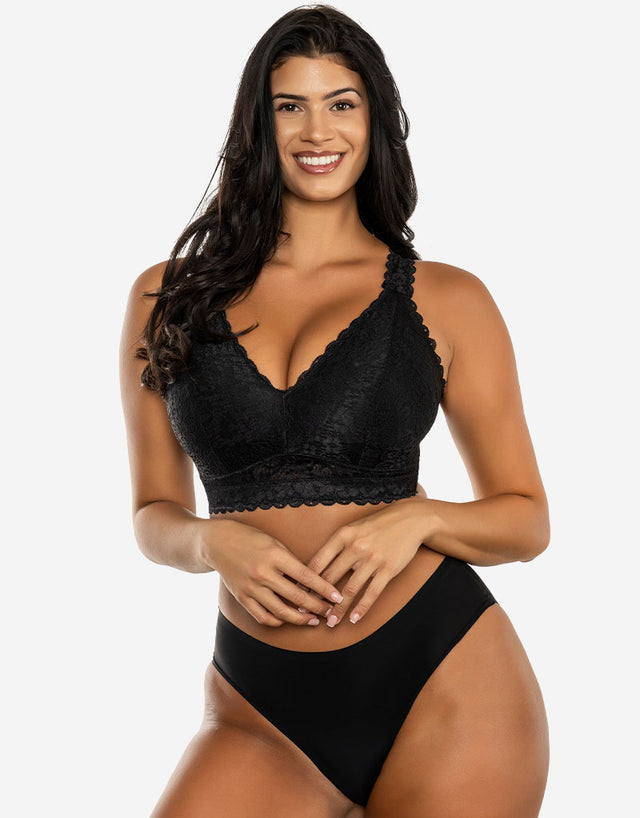 Parfait Adriana Lace Bralette Black