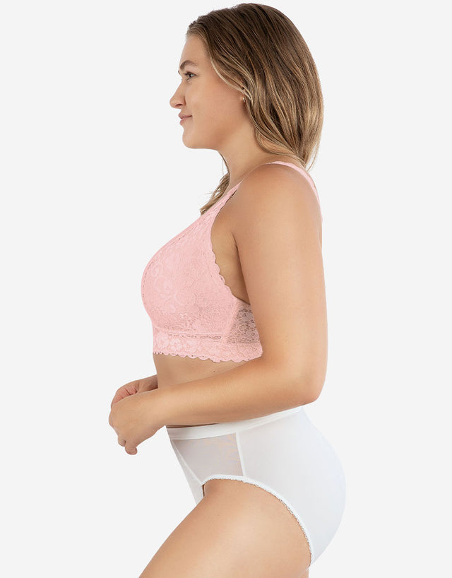 Parfait Adriana Lace Bralette Petal Pink