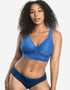 Parfait Adriana Lace Bralette Sapphire Blue