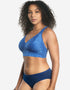 Parfait Adriana Lace Bralette Sapphire Blue