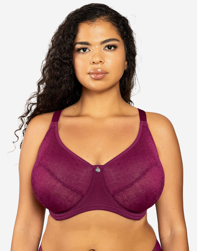 Parfait Enora Minimizer Bra Blackberry Purple