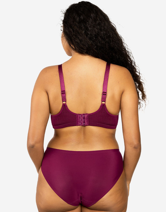 Parfait Enora Minimizer Bra Blackberry Purple