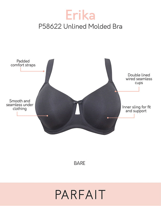 Parfait Erika Moulded Full Cup T Shirt Bra Black