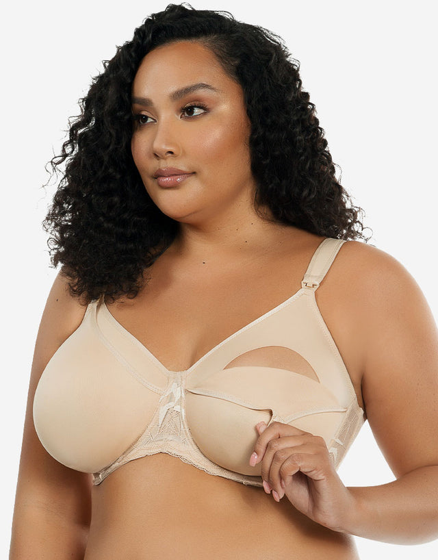 Parfait Leila Moulded Full Cup Nursing Bra Latte