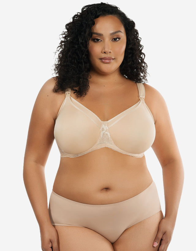 Parfait Leila Moulded Full Cup Nursing Bra Latte