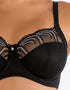 Parfait Pearl Full Cup Side Support Bra Black