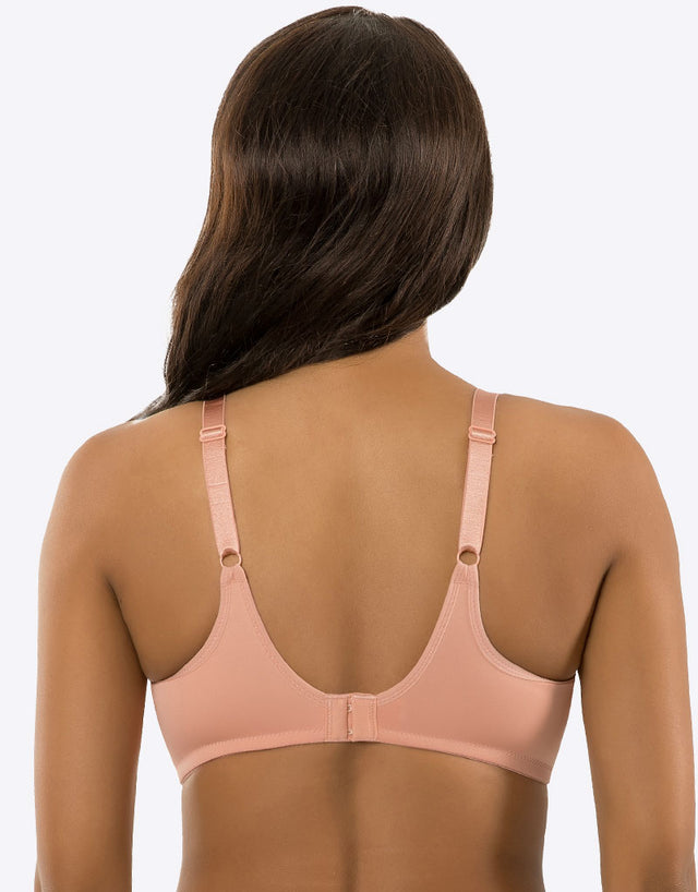 Parfait Pearl Unlined Seamless Minimizer Bra Peach Pink