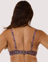 Peek & Beau Vera Scallop Plunge Bikini Top Ditsy Floral Print