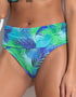 Pour Moi Aruba Fold Over Bikini Brief Aqua Palm