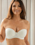 Pour Moi Definitions Moulded Strapless Bra Ivory