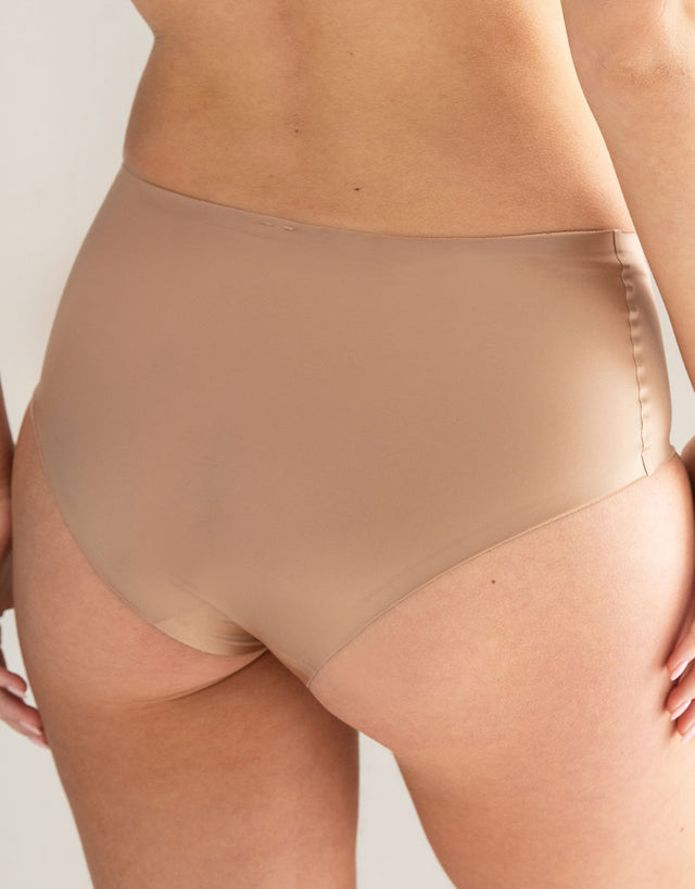Pour Moi Effortless No VPL Invisible Shorty Toffee