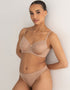 Pour Moi Effortless No VPL Invisible Thong Toffee
