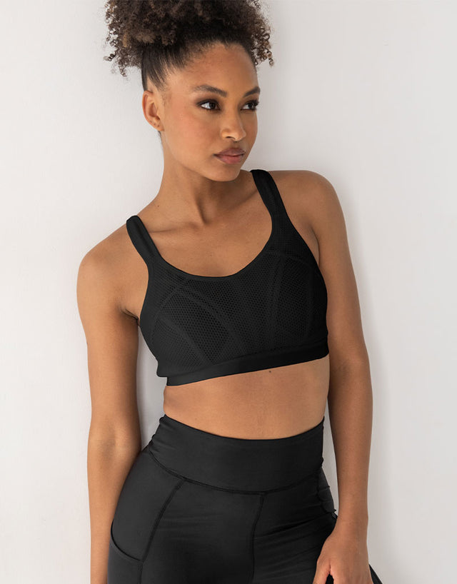 Pour Moi Energy Strive Full Cup Sports Bra Black