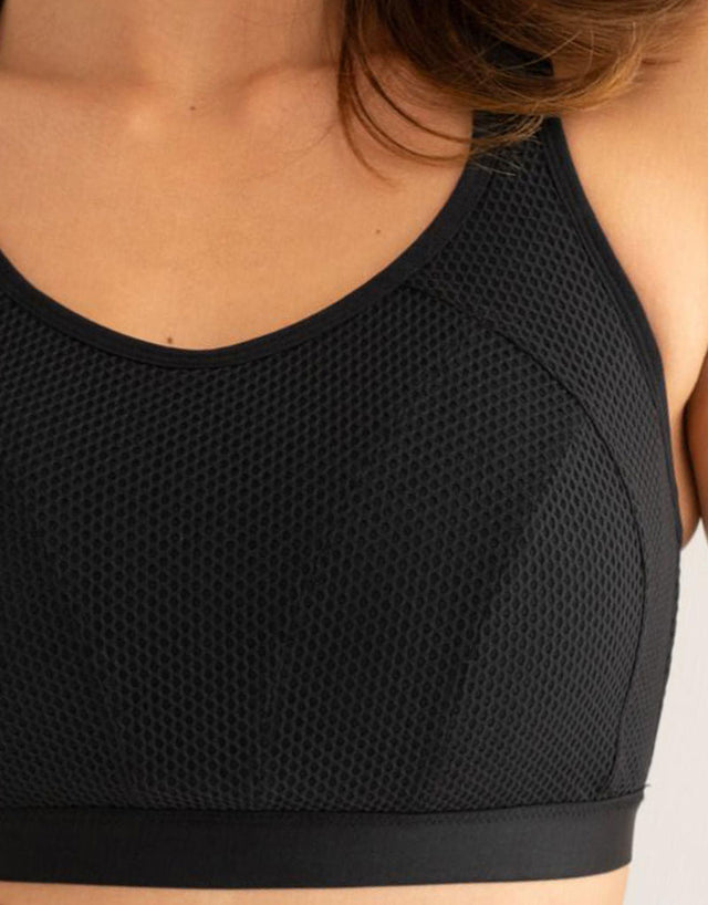 Pour Moi Energy Strive Full Cup Sports Bra Black