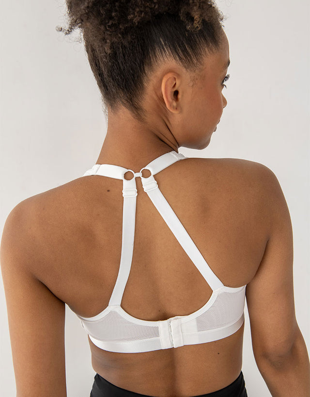 Pour Moi Energy Strive Full Cup Sports Bra White