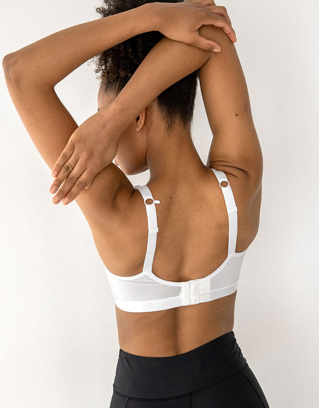 Pour Moi Energy Strive Full Cup Sports Bra White