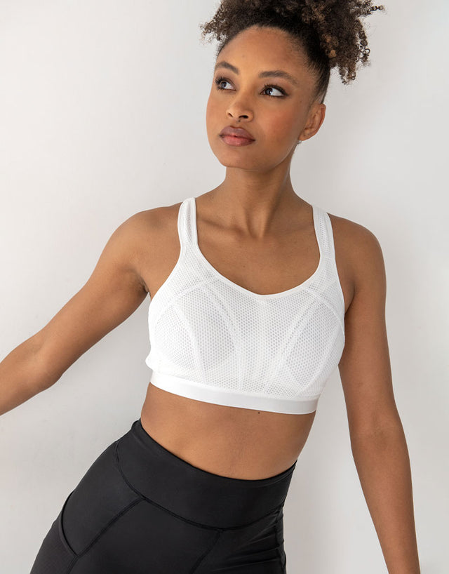 Pour Moi Energy Strive Full Cup Sports Bra White