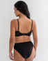 Pour Moi Geo Sculpt Balcony Bra Black