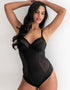 Pour Moi Geo Sculpt Smoothing Underwired Body Black
