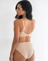 Pour Moi Geo Sculpt Balcony Bra Toffee