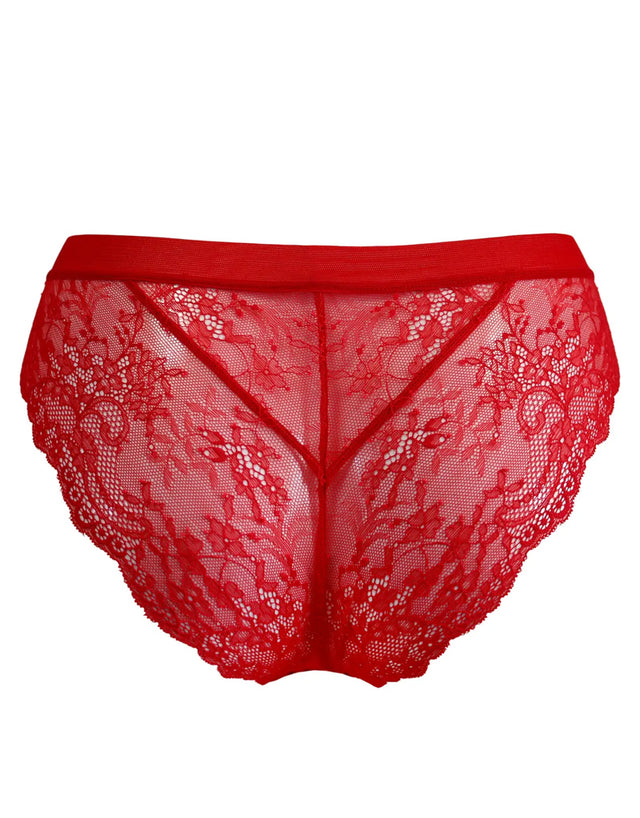 Pour Moi Gigi Brazilian Brief Red/Pink