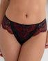 Pour Moi Hollywood Deep Thong Black/Red