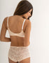Pour Moi Mixology Lace Side Support Balcony Bra Pearl Ivory