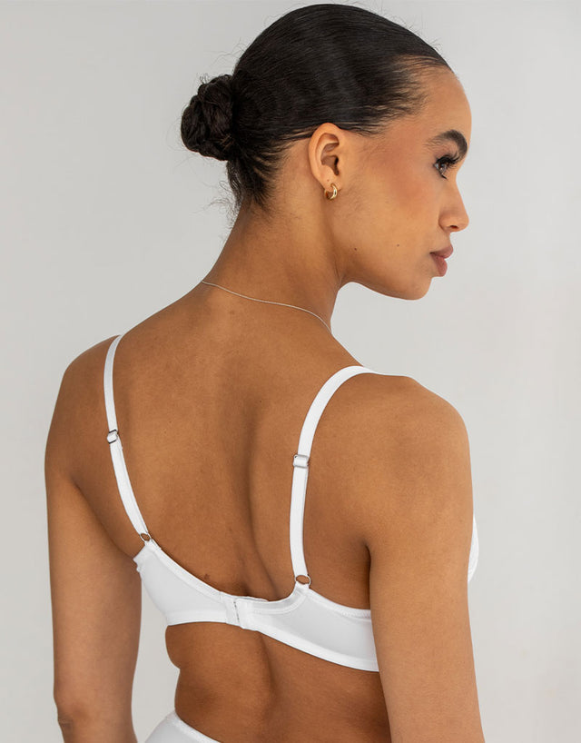 Pour Moi New Romance Full Cup Bra White