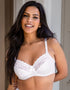 Pour Moi Rebel Side Support Bra White
