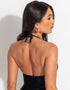 Pour Moi Ring Neck Control Swimsuit Black