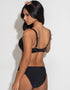 Pour Moi Samoa Ring Detail Bikini Brief Black