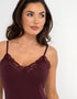 Pour Moi Sofa Loves Hidden Support Chemise Wine Purple
