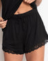 Pour Moi Sofa Loves Lace Short Black