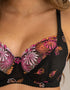 Pour Moi St Tropez Full Cup Bra Black/Pink