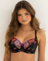 Pour Moi St Tropez Full Cup Bra Black/Pink