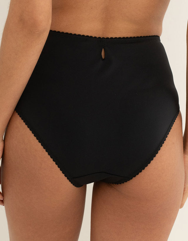 Pour Moi St Tropez Deep Brief Black/Pink