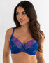 Pour Moi St Tropez Full Cup Bra Cobalt Blue/Pink
