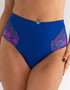 Pour Moi St Tropez Deep Brief Cobalt Blue/Pink