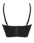 Pour Moi Swoon Plunge Longline Bustier Black
