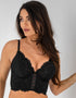 Pour Moi Swoon Plunge Longline Bustier Black