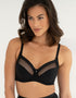 Pour Moi Viva Luxe Full Cup Side Support Bra Black