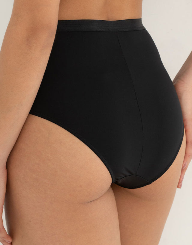 Pour Moi Viva Luxe High Waist Control Brief Black