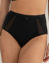 Pour Moi Viva Luxe High Waist Control Brief Black