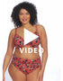 Get the 360 view of the Elomi Kotiya plunge bikini in Terracotta.