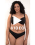 Get a 360 look at our Flirtelle Josie plunge bra in Black