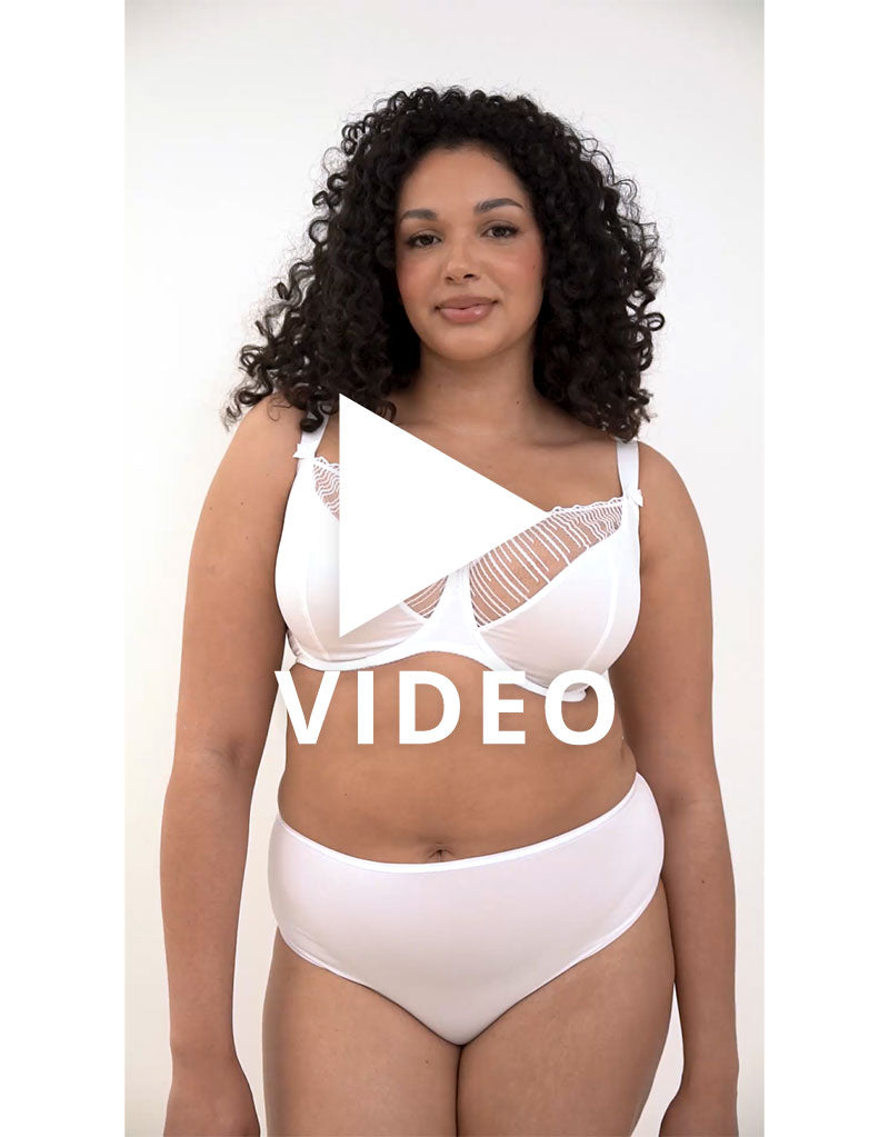Get a 360 look at our Flirtelle Riley balcony bra in White