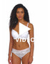Get a 360 look at the Freya Offbeat moulded plunge t-shirt bra in White