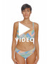 Get the 360 view of the Freya Summer Reef plunge bikini top in Aqua
