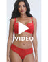 Panache Envy Full Cup Bra Poppy Red